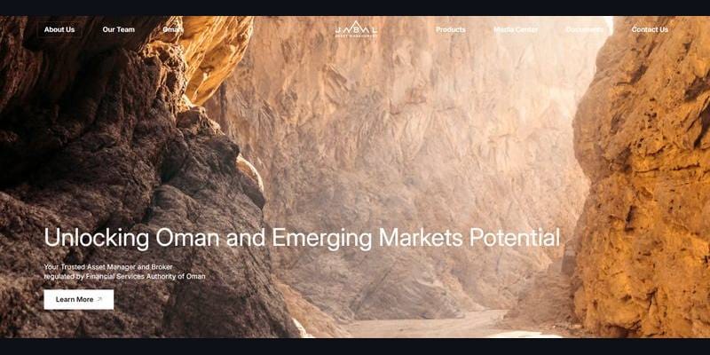 Jabal Asset Management homepage