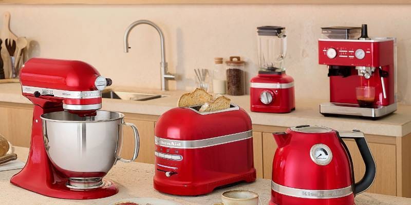 KitchenAid IE product range on the e-commerce store