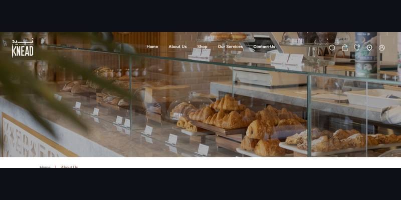 Knead Bakery and Patisserie online shop